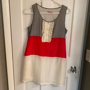 Minuet Color block dress